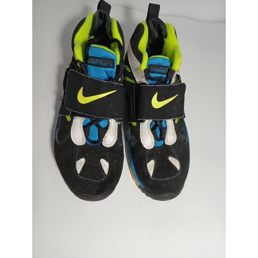 Size 6.5 Y- Nike Air Diamond Turf 2 2012 Red Gold
